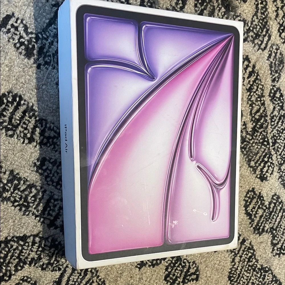Apple iPad Air Box Brand New with Pink and Purple Design AT&T